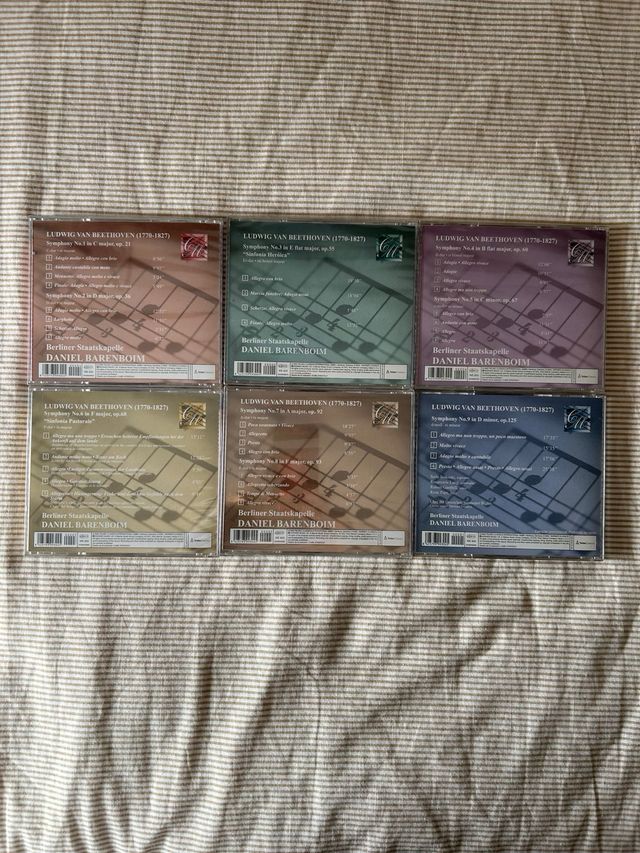 CD Beethoven Sinfonías - Barenboim