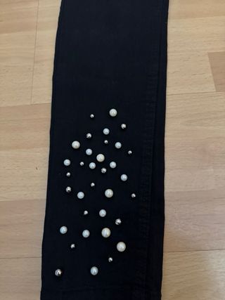 Vaqueros elásticos Calzedonia negros