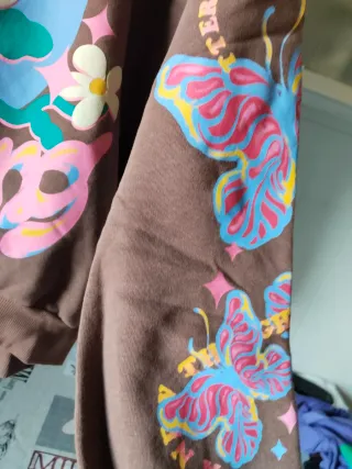 Sudadera Bershka, talla S (oversize)