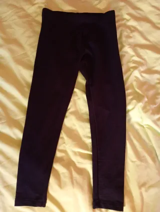 Pantalón legging niña negro 8 años