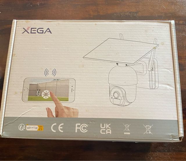 Cámara Vigilancia Solar XEGA Exterior