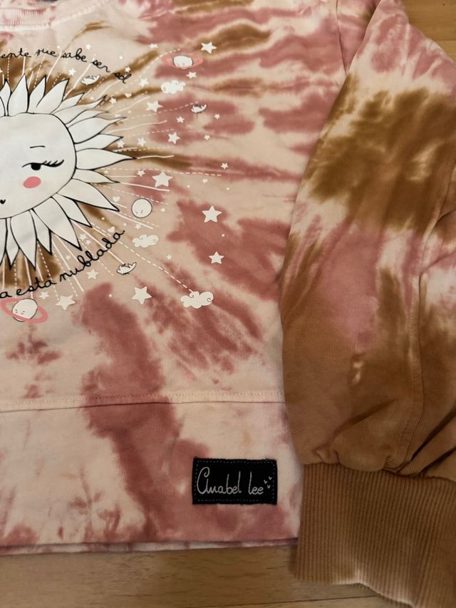 Sudadera Anabel Lee Tie Dye Sol Luna M
