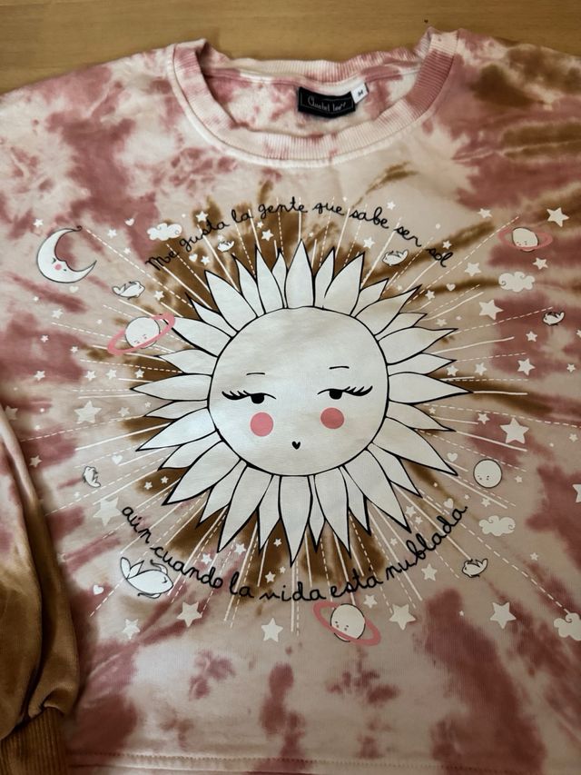 Sudadera Anabel Lee Tie Dye Sol Luna M