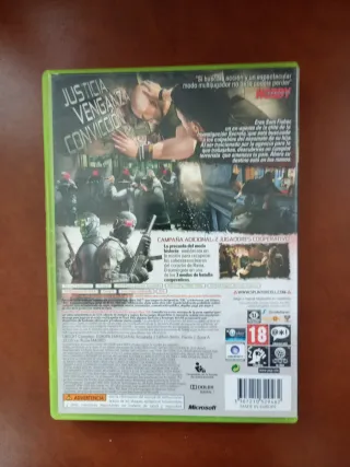 Splinter Cell Conviction Xbox 360