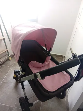 Carro de bebé Bugaboo Cameleon rosa