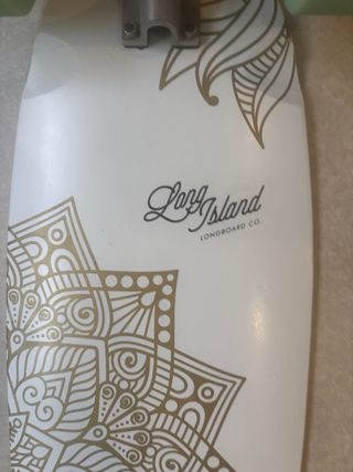 Longboard Long Island blanco mandala