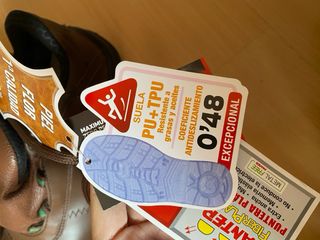 Zapato seguridad Panter Talla 39 sin estrenar