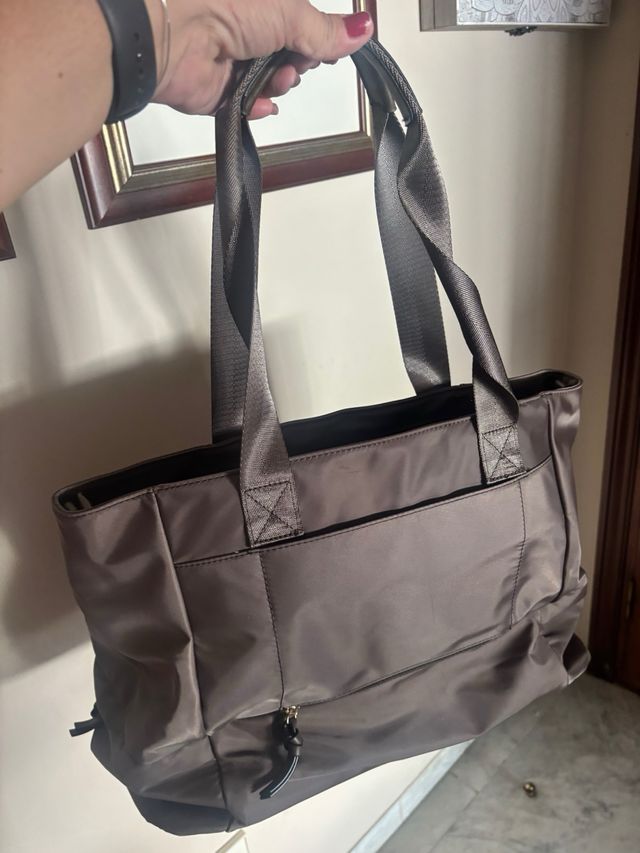 Bolso de viaje/maleta marrón