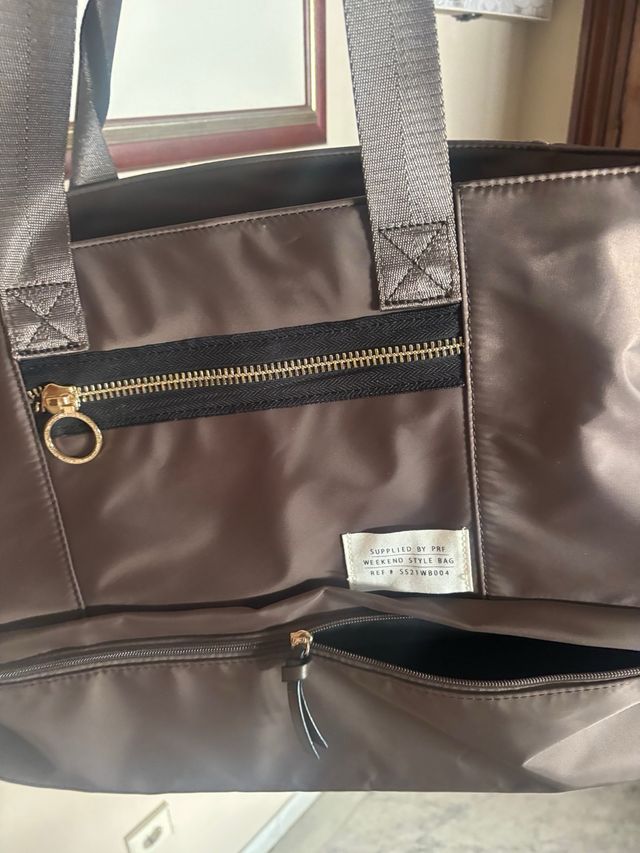 Bolso de viaje/maleta marrón