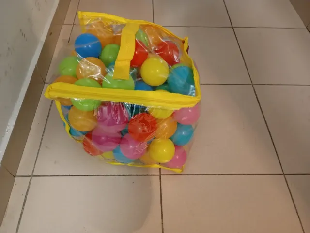 100 Bolas de Colores para Piscina