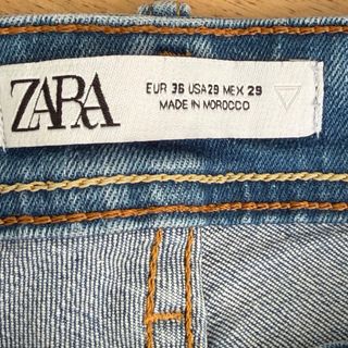 2 Vaqueros Zara (Azul y Negro)