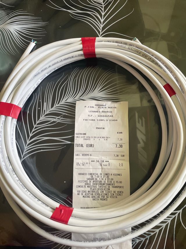 Cable Red Cat 6A 9m  .Vendo por error de compra