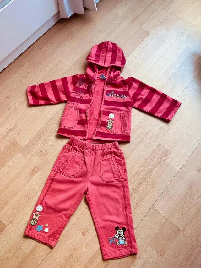 Chándal Disney Mickey Niña 18 Meses