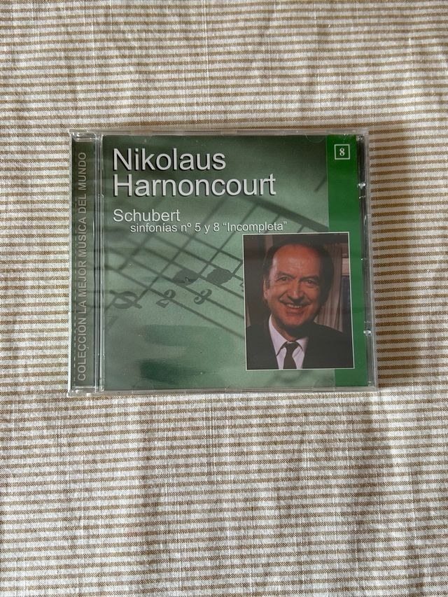 CD Schubert Sinfonías 5 y 8 - Nikolaus Harnoncourt