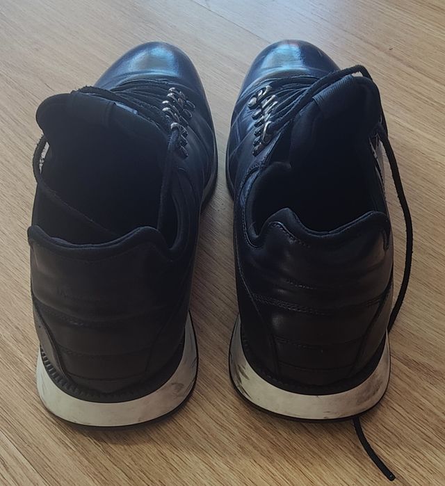 Zapatos Massimo Dutti Negros Hombre