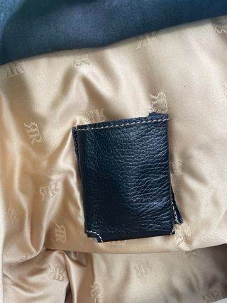 Bolso Piel Vintage Roberto Verino Negro