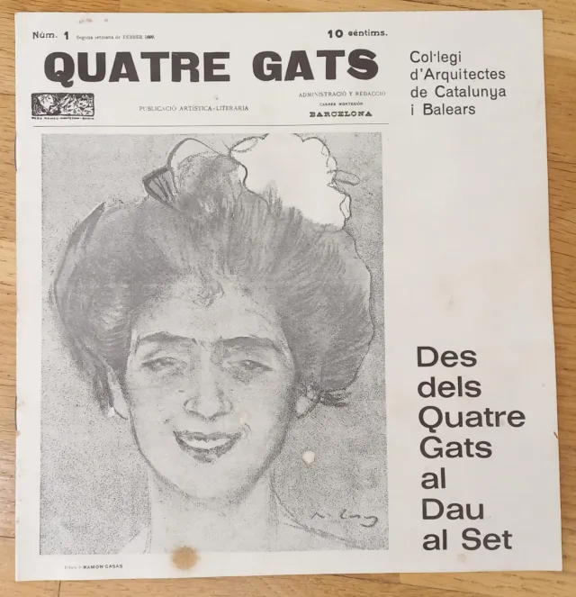 Revista Quatre Gats - Febrero 1899