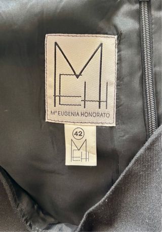 Falda midi multicolor talla L23