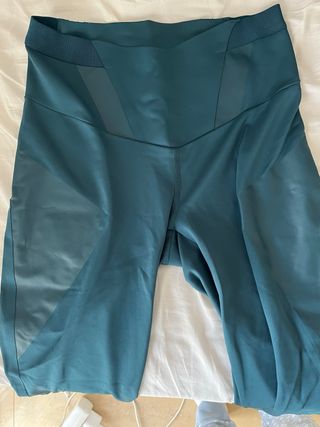 Mallas Decathlon color verde azulado