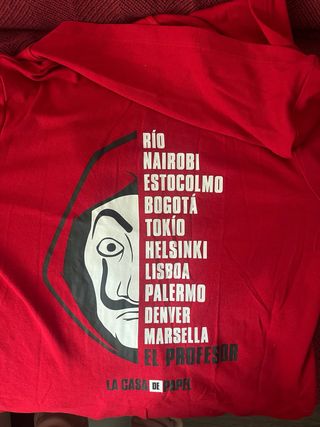 Pijama La Casa de Papel Rojo