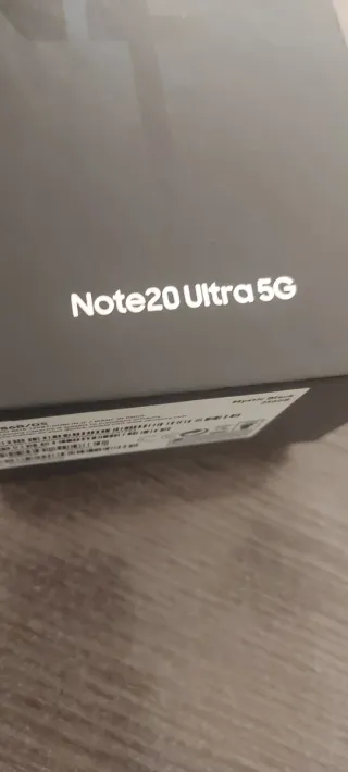 Scatola vuota per Samsung Galaxy Note20 Ultra 5G Nero