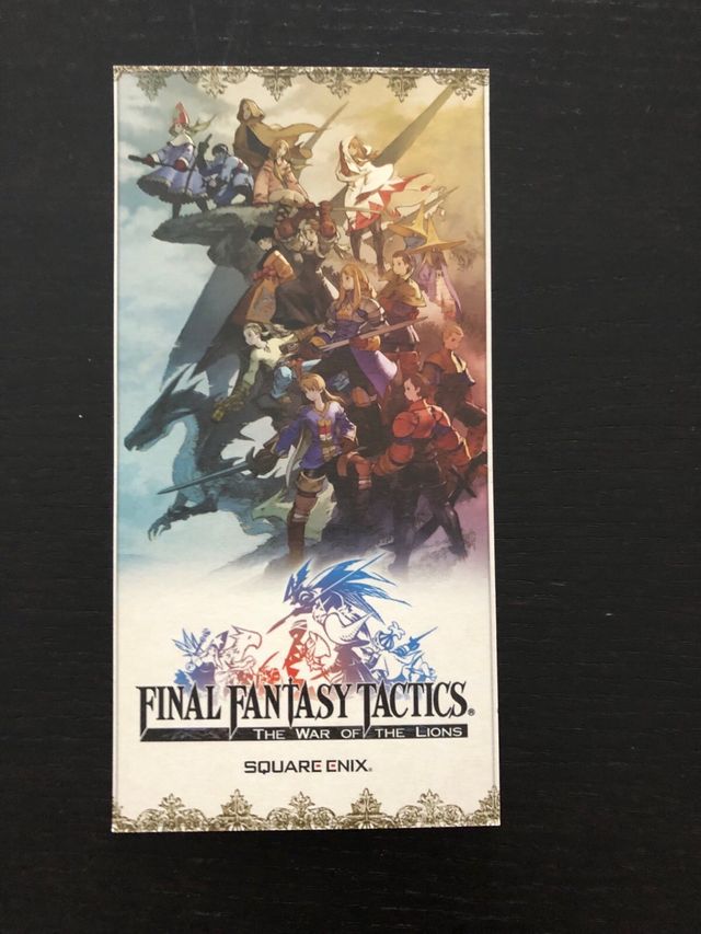 Final Fantasy Tactics PSP - The War of the Lions