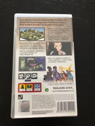 Final Fantasy Tactics PSP - The War of the Lions