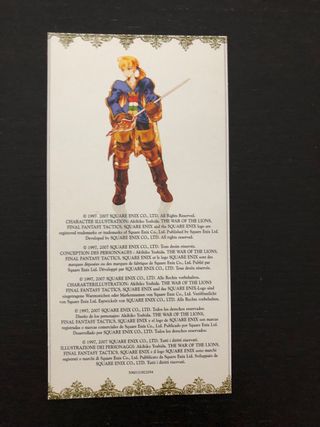 Final Fantasy Tactics PSP - The War of the Lions