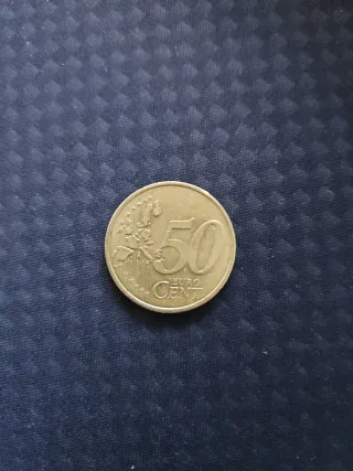 Moneda 50 céntimos La Sembradora 2002