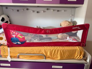 Barrera de seguridad para cama infantil