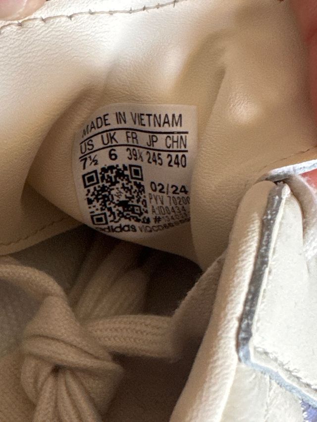 Adidas Samba Beige Talla 39 1/3