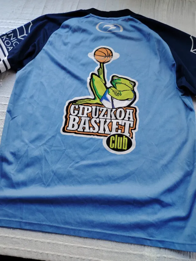 Camiseta Baloncesto Lagun Aro IANVI Azul