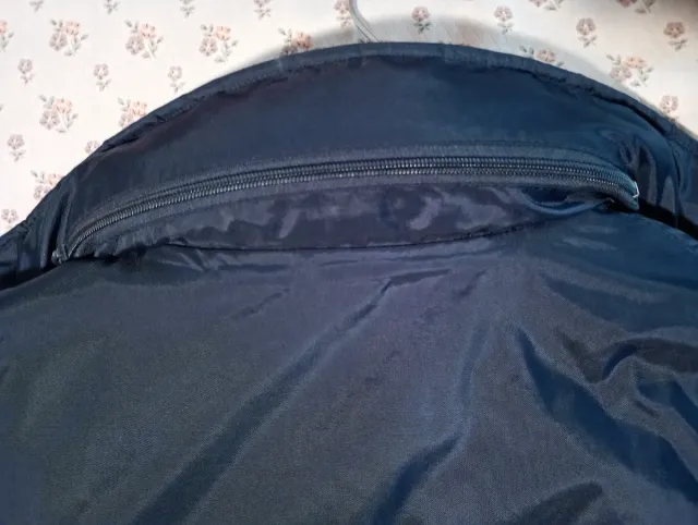 Abrigo Impermeable Azul Talla M