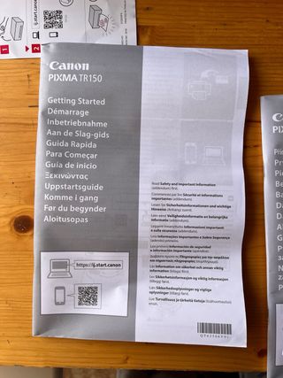 Impresora Canon Pixma TR150 Nueva