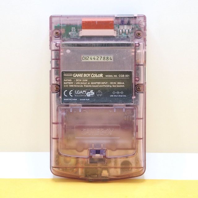 Nintendo Game Boy Color Viola Trasparente