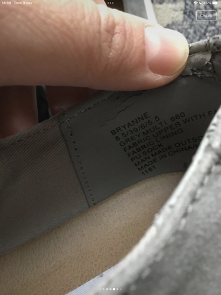 Steve Madden Scarpe Donna Tg 39 Grigie