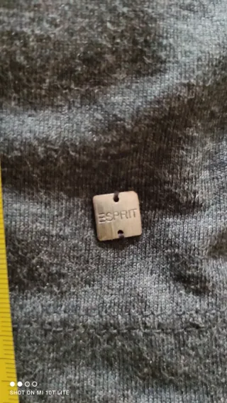 Vestido camisero gris marengo Espirit