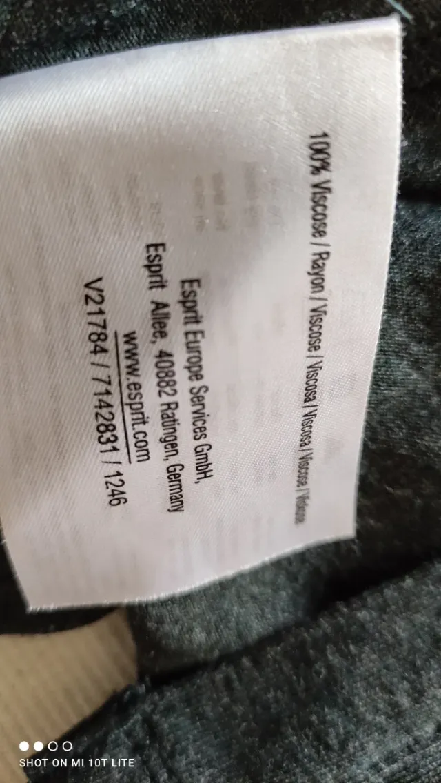 Vestido camisero gris marengo Espirit