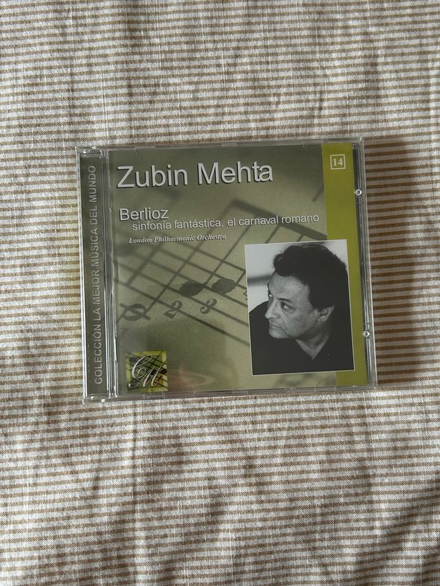 CD Berlioz Sinfonía Fantástica - Zubin Mehta