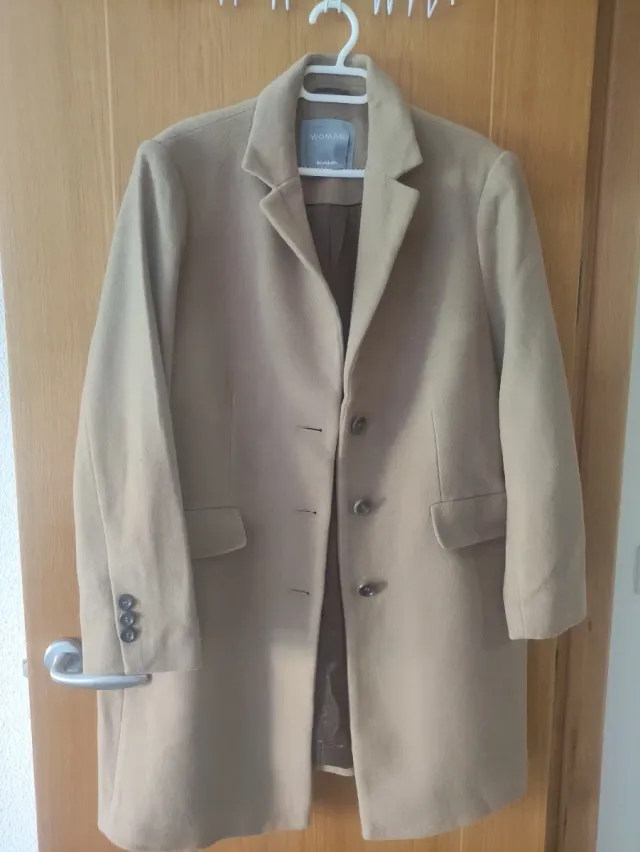 Abrigo de mujer beige