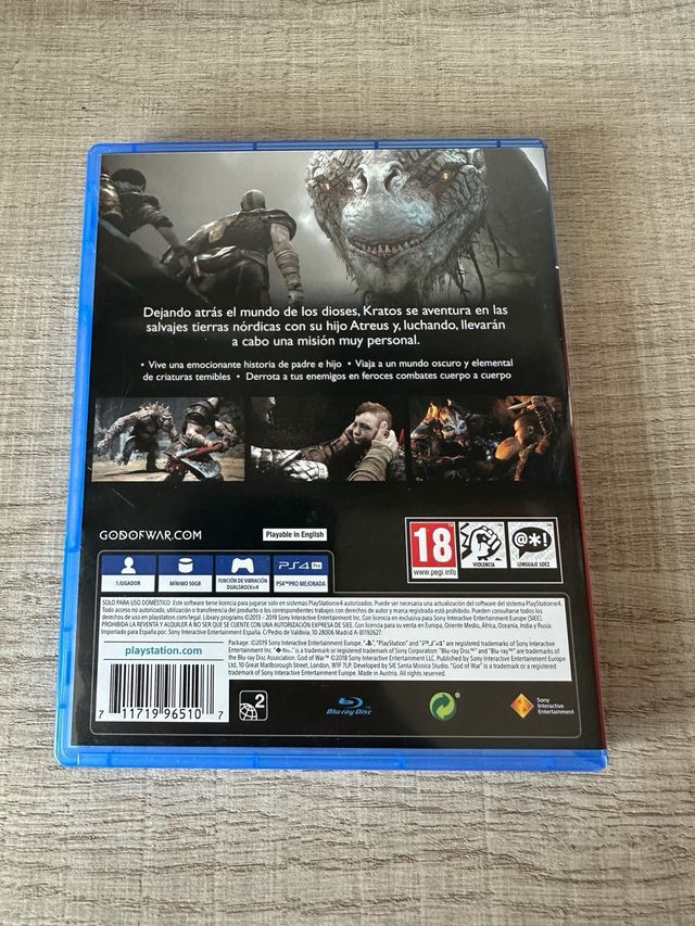 God of War PS4 (PlayStation 4)
