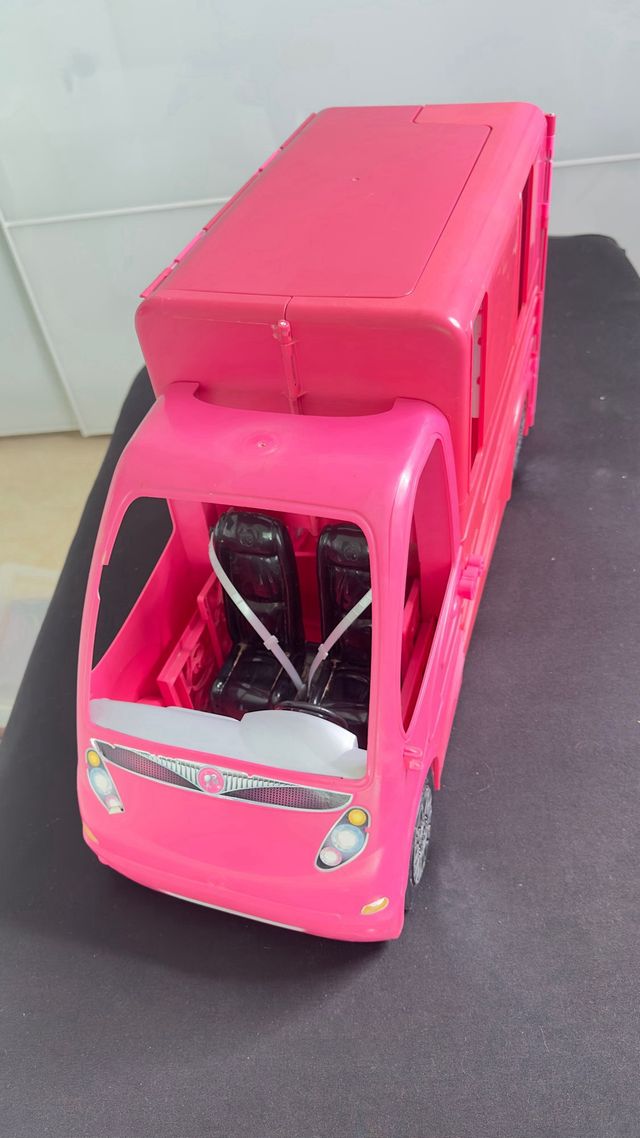Caravana Barbie Rosa
