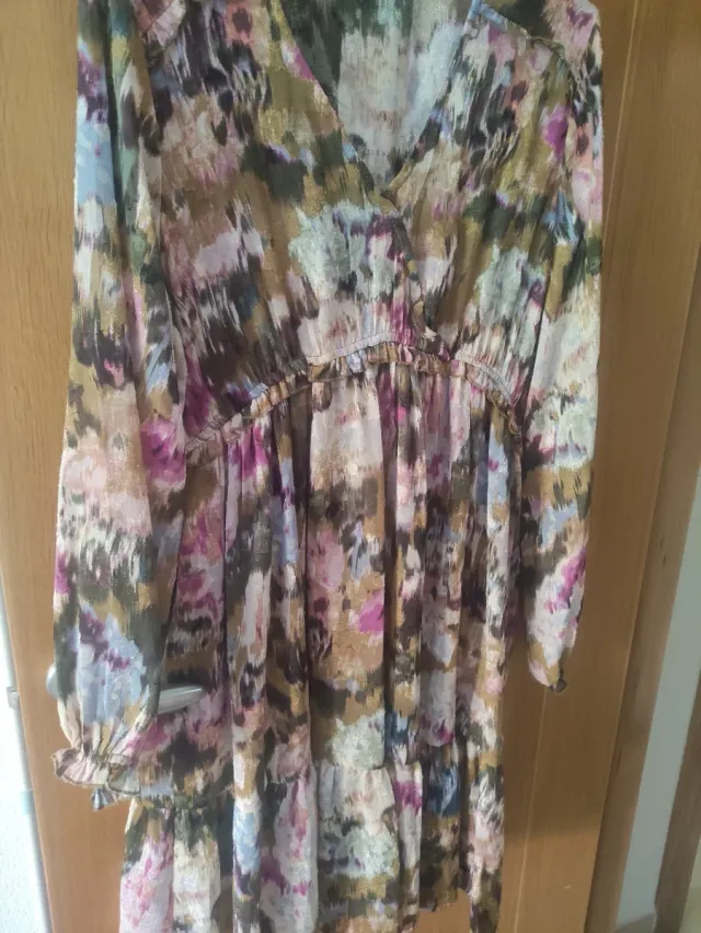 Vestido estampado mujer talla única
