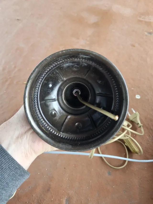 Lámpara Árabe Cristales Multicolor