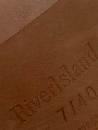 Sandalias River Island Beige/Plata Talla 40.5