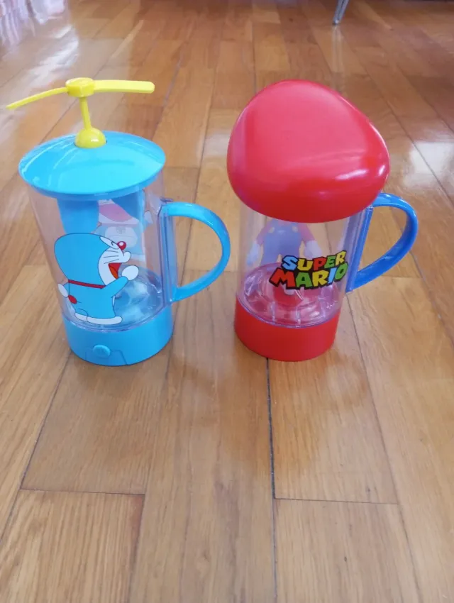 Lote 2 Baticaos Doraemon y Mario