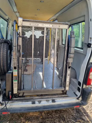 Plataforma elevadora Sillas Ruedas Furgoneta
