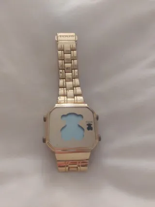 Reloj Tous Dorado y Azul