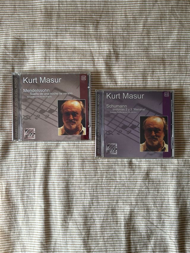 CD Mendelssohn Schumann - Kurt Masur