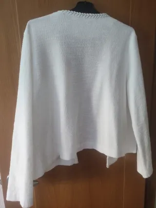 Chaqueta blanca mujer